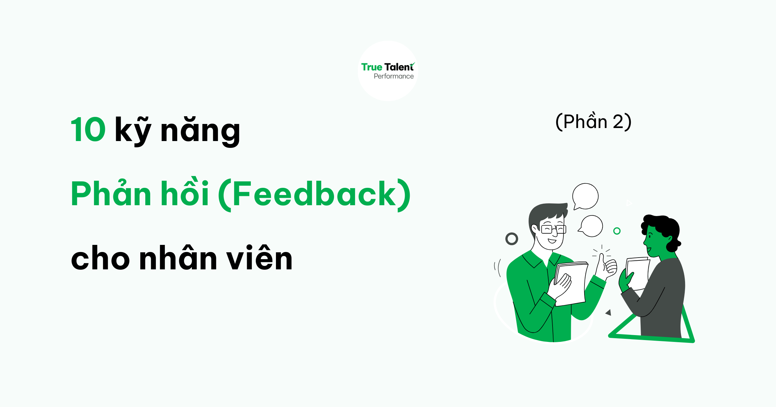 Kỹ năng đánh giá nhân viên (Part 2)